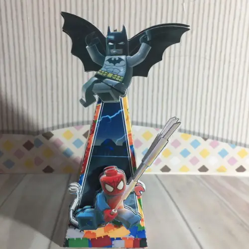 Arquivo Caixa Silhouette Herois Lego