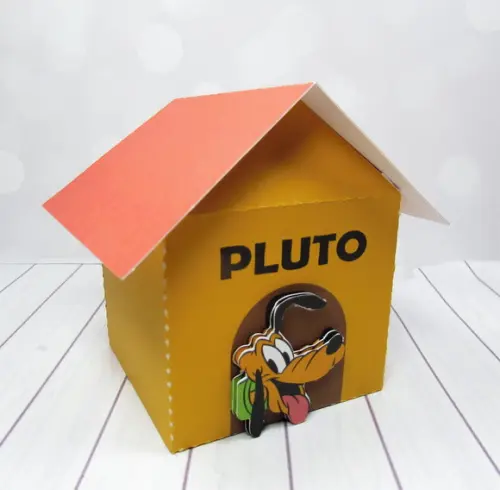 Arquivo Caixa Silhouette Mickey Luxo