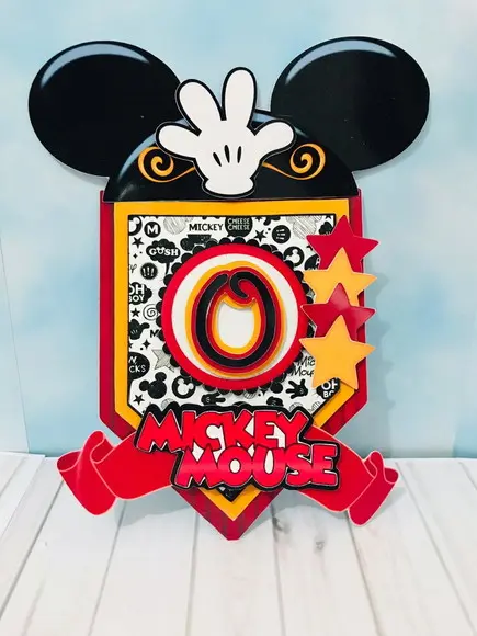 Arquivo Caixa Silhouette Minnie e Mickey Luxo