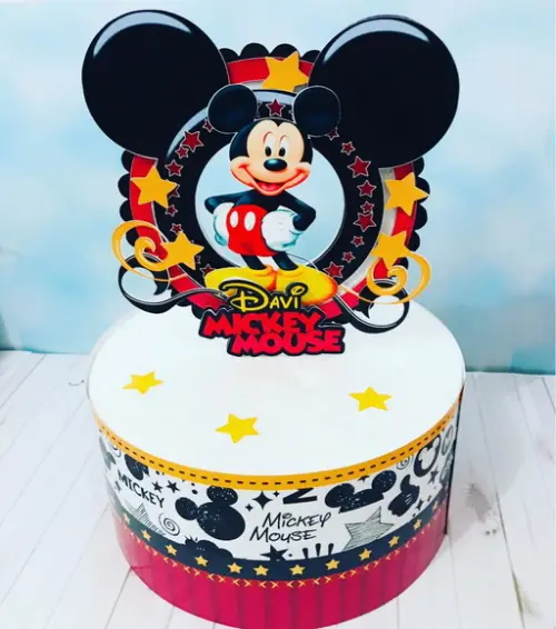 Arquivo Caixa Silhouette Minnie e Mickey Luxo