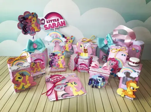 Arquivo Caixa Silhouette My Little Pony Luxo