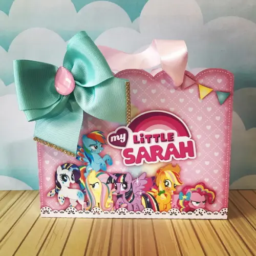 Arquivo Caixa Silhouette My Little Pony Luxo