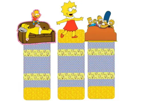 Arquivo Caixa Silhouette os Simpsons Festa em Casa