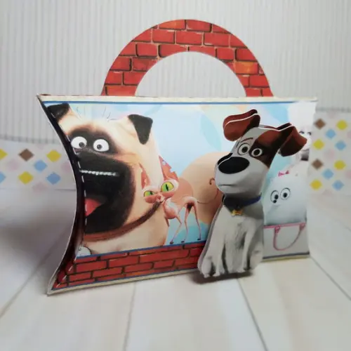 Arquivo Caixa Silhouette Pets a Vida Secreta dos Bichos