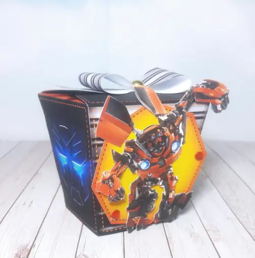 Arquivo Caixa Silhouette Transformers