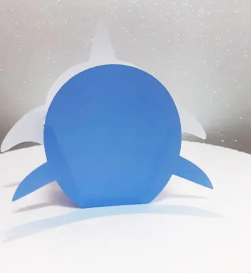 Arquivo Caixa Silhouette Tubarão