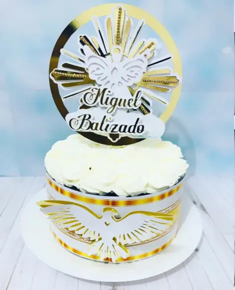 Arquivo Corte Digital Batizado Studio e pdf Unissex Luxo