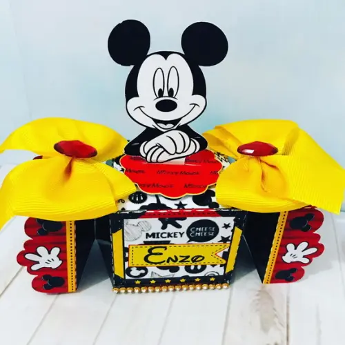 Arquivo Corte Digital Caixa Mickey COMPLETO