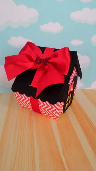 Arquivo Corte Digital Casinha Minnie Luxo Silhouette