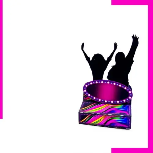 Arquivo Corte Digital Festa BALADA NEON LUXO