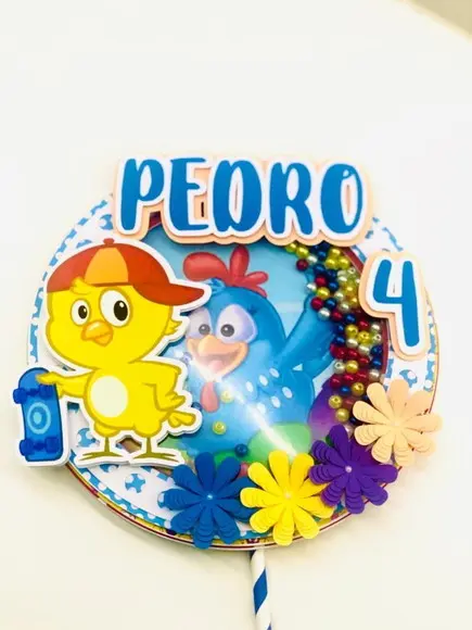 Arquivo Corte Digital Festa GALINHA PINTADINHA LUXO