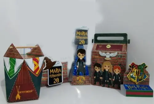 Arquivo Corte Digital Festa Harry Potter Luxo