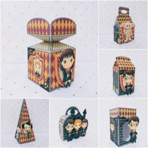 Arquivo Corte Digital Festa Harry Potter Luxo