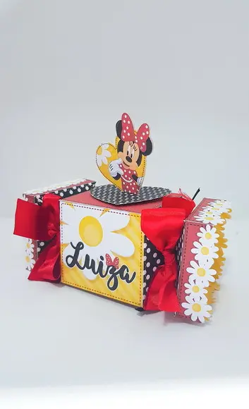 Arquivo Corte Digital Festa Minnie Luxo