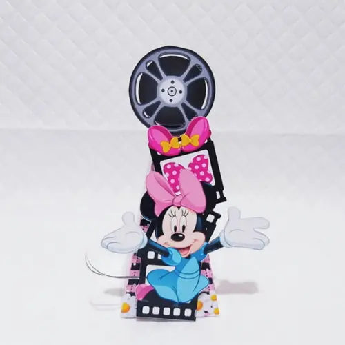 Arquivo Corte Digital Festa Minnie Rosa Luxo