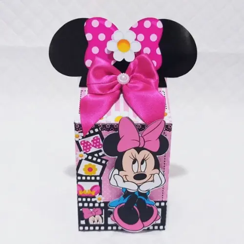 Arquivo Corte Digital Festa Minnie Rosa Luxo