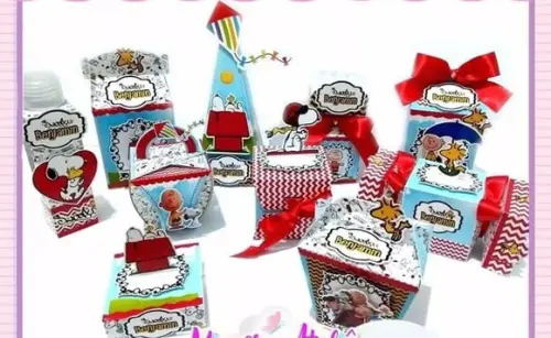 Arquivo Corte Digital Festa Snoopy Luxo