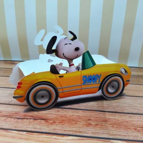 Arquivo Corte Digital Festa Snoopy Luxo