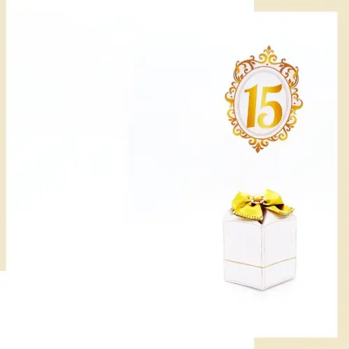 Arquivo Corte Digital Kit 15 Anos Luxo
