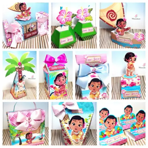 Arquivo Corte Digital Kit Moana Baby Luxo