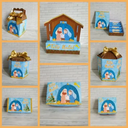 Arquivo Corte Digital Natal Infantil Luxo