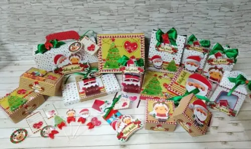 Arquivo Corte Digital Natal Dezembro Luxo
