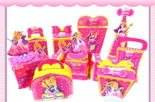 Arquivo Corte Digital Silhouette Barbie Pop Star