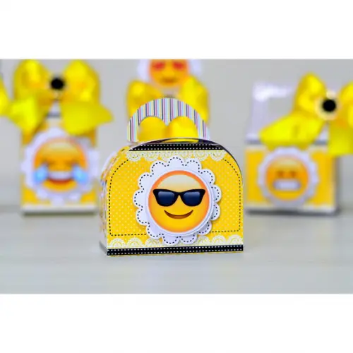 Arquivo Corte Digital Silhouette Emoji Luxo