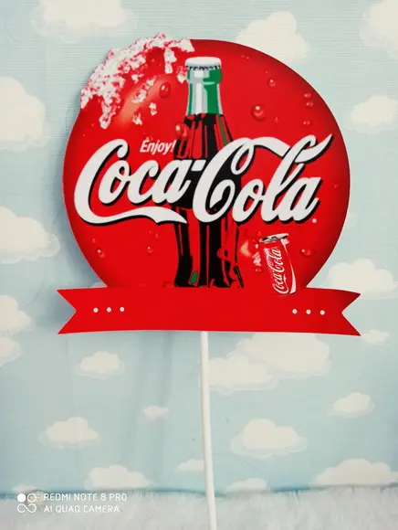 Arquivo Corte Digital Silhouette Festa Coca Cola Luxo