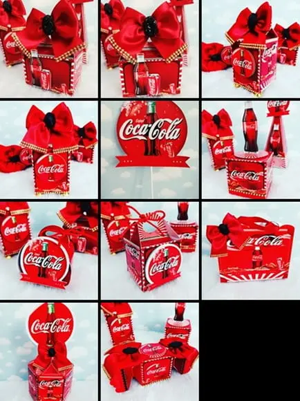 Arquivo Corte Digital Silhouette Festa Coca Cola Luxo