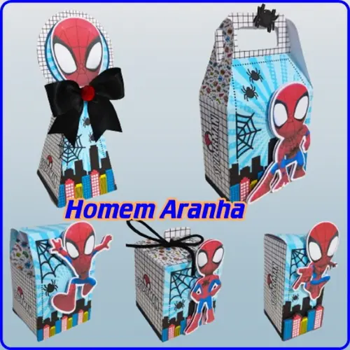 Arquivo Corte Digital Silhouette Festa Homem Aranha Luxo