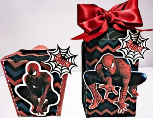 Arquivo Corte Digital Silhouette Festa Homem Aranha Novo