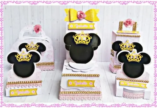 Arquivo Corte Digital Silhouette Festa Minnie Luxo