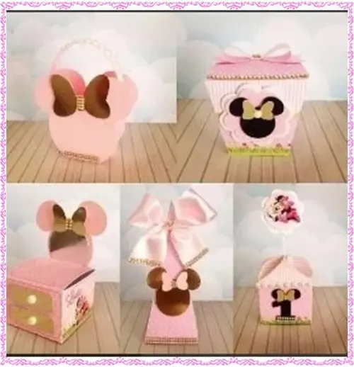 Arquivo Corte Digital Silhouette Festa Minnie Luxo