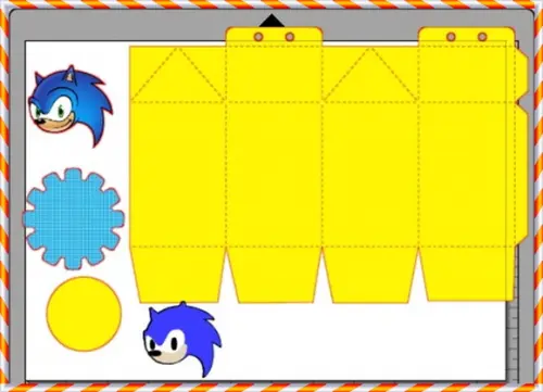 Arquivo Corte Digital Silhouette Festa Sonic