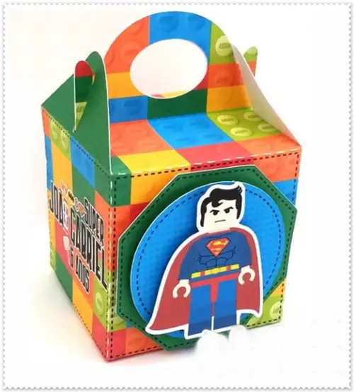 Arquivo Corte Digital Silhouette Festa Super Herois Lego