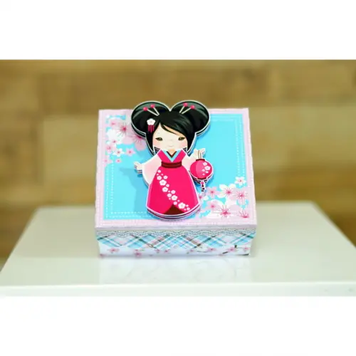 Arquivo Corte Digital Silhouette Kokeshi Luxo