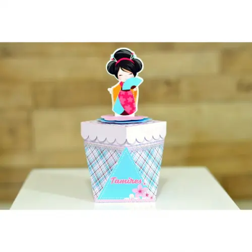 Arquivo Corte Digital Silhouette Kokeshi Luxo