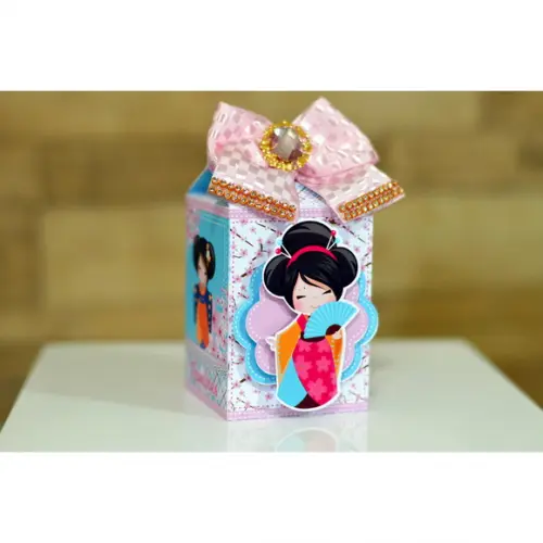 Arquivo Corte Digital Silhouette Kokeshi Luxo