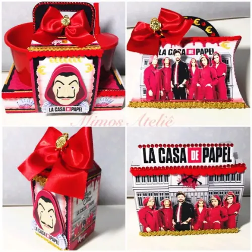 Arquivo Corte Digital Silhouette La Casa de Papel Luxo 2018