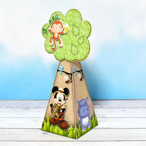 Arquivo Corte Digital Silhouette Mickey Safari Luxo