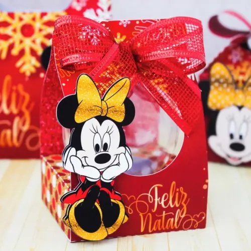 Arquivo Corte Digital Silhouette Minnie Natal Luxo