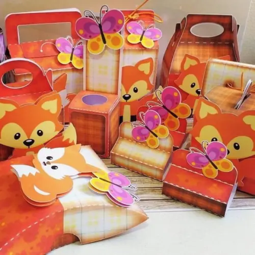 Arquivo Corte Digital Silhouette Raposinha Luxo