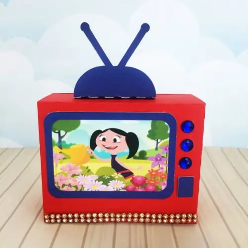 Arquivo Corte Digital Silhouette Tv Luna Luxo