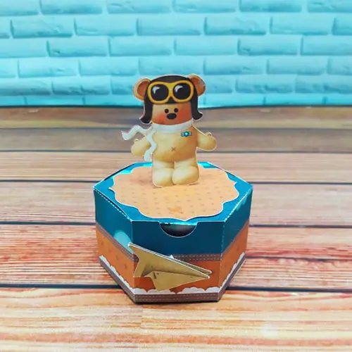 Arquivo Corte Digital Silhouette Ursinho Menino Voador