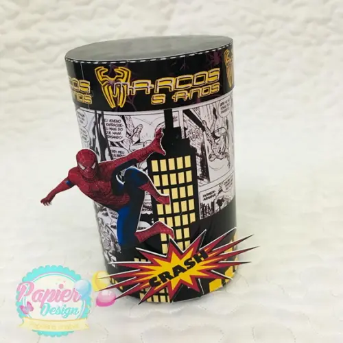 Arquivo Corte Digital Silhuette Festa Homem Aranha