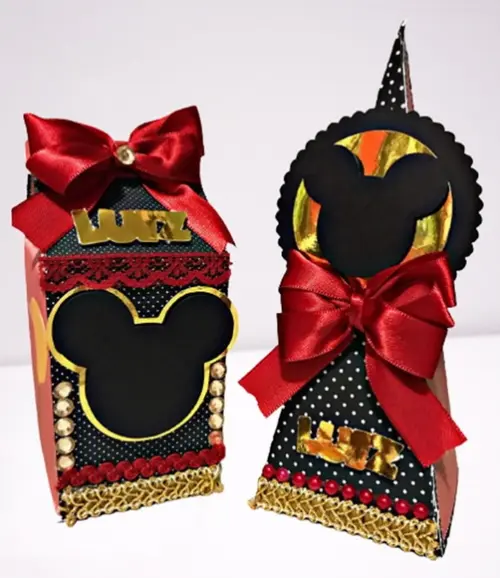 Arquivo Corte Kit Silhouette Mickey Luxo