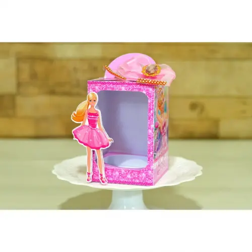 Arquivo de Corte Digital Barbie Rosa Luxo