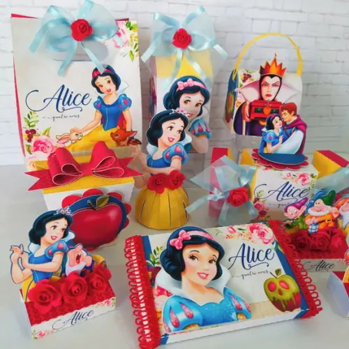 Arquivo de Corte Digital Branca de Neve