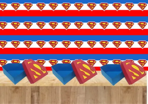 Arquivo De Corte Digital Caixa Super Man / PAI COM SUPORTE